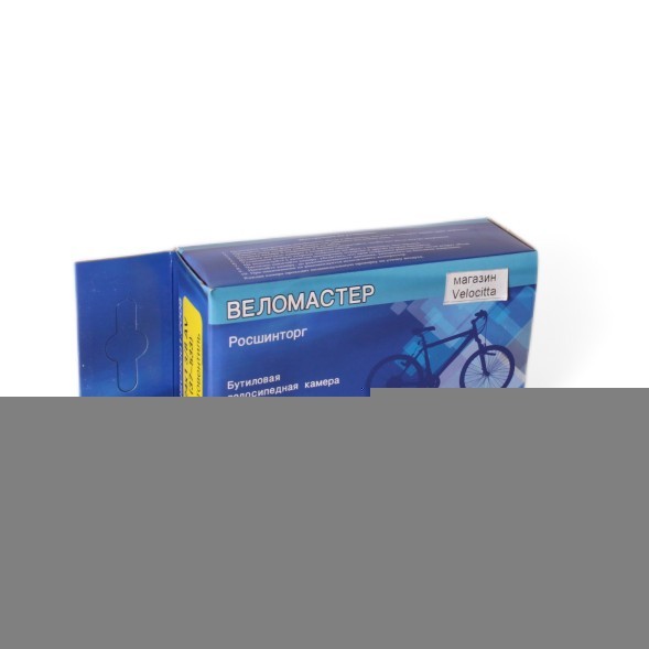 Камера велосипедная Веломастер 24x1 3/8 (37x533), авто-ниппель (AV) -33 мм, завод SEYOUN, бутил