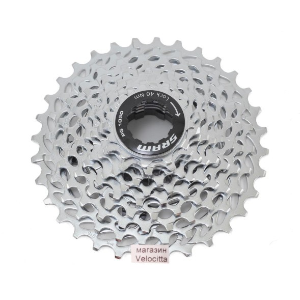 Кассета велосипедная Sram Rival PG-1050, 10 speed, диапазон зубьев 11-23T