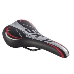 Седло велосипедное Saddle AZ-1158, 280x154 мм, MTB Series, SKY Classic, Black/Grey