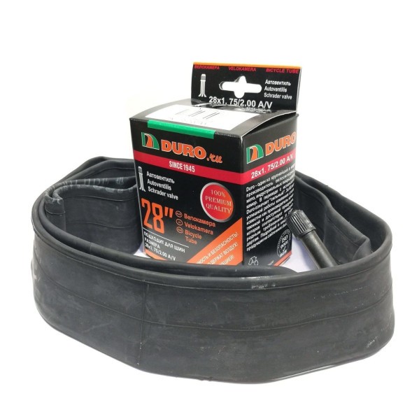 Велокамера Duro 28/29x1.75/2.125, автониппель, (AV), бутил