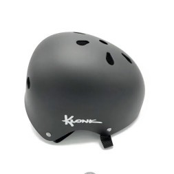 Велошлем Klonk 12071, STREET/DIRT, S/M, взрослый, регулировка обхвата, матовый черный