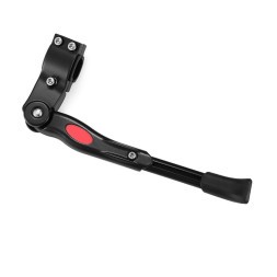 Подножка велосипедная HS-Z001, 24&amp;quot;-29&amp;quot;, алюминиевая телескопическая боковая, крепление на перо, торг. уп.