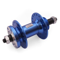 Веловтулка задняя Wang Zheng WZ-A208RQ blue, ось 3/8&amp;quot;х135x145 мм, алюминиевая, под диск 6 болтов, под трещотку, с эксцентриком, 36H, б/уп.