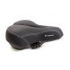 Седло Hongfei HF-AZ-6040-0-BK, 270x200 мм, комфорт, эластомерное, с вентиляцией, Black