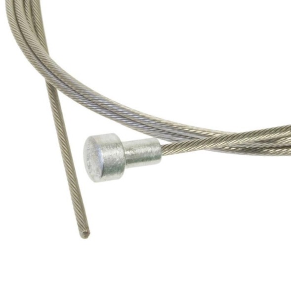 Трос тормоза Promax NO05SS, для Road, 1.5x2200 мм, нержавеющая сталь, полированный, торг. уп.