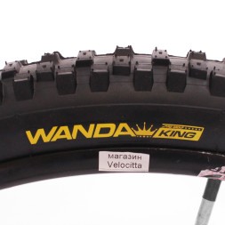 Покрышка велосипедная Wanda 26"х2.35 (57-559), MTB, P1018, черный
