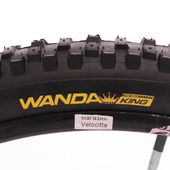 Покрышка велосипедная Wanda 26&amp;quot;х2.35 (57-559), MTB, P1018, черный