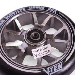 Колесо для трюкового самоката Slamm Scooters V-Ten II, Abec 9, 110 мм, серебристый