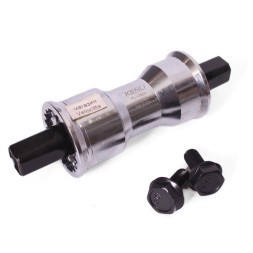 Каретка велосипедная Kenli KL-08ES, 68 мм, 122.5 мм, SQR, с пром. подшипниками, стальные чаши, ремонтная