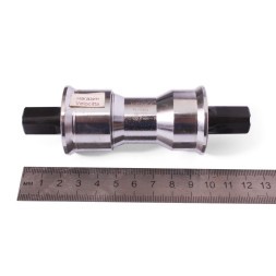 Каретка велосипедная Kenli KL-08ES, 68 мм, 122.5 мм, SQR, с пром. подшипниками, стальные чаши, ремонтная