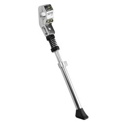 Подножка велосипедная Nuvo NH-KF69AAJ, 24&amp;quot;-29&amp;quot;, алюминиевая, телескопическая боковая, крепление на перо, серебристый