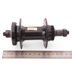 Втулка задняя Wang Zheng WZ-A208RQ black, ось 3/8&amp;quot;х135x145 мм, ALU, под диск 6 болтов, под трещотку, на эксцентрике, 36 отверстий, Box