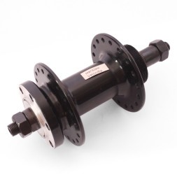 Втулка задняя Wang Zheng WZ-A208RQ black, ось 3/8&amp;quot;х135x145 мм, ALU, под диск 6 болтов, под трещотку, на эксцентрике, 36 отверстий, Box