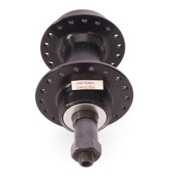 Втулка задняя Wang Zheng WZ-A208RQ black, ось 3/8&amp;quot;х135x145 мм, ALU, под диск 6 болтов, под трещотку, на эксцентрике, 36 отверстий, Box