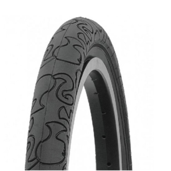 Велосипедная покрышка Hogger 12 1/2х2 1/4, P-1206 Black, без уп.