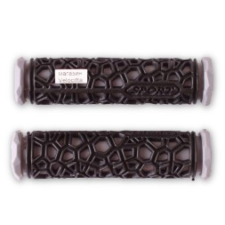 Грипсы велосипедные &amp;quot;Паутинка&amp;quot;, резина, 120 мм, серые