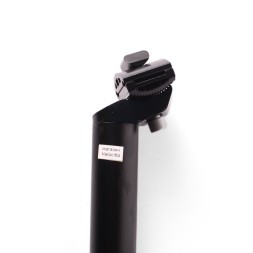 Штырь подседельный Kaiwei KWY-6, Ø31.6x350 мм, алюминиевый, с замком, черный матовый