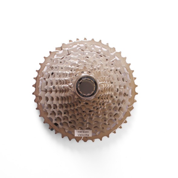 Кассета Shimano Deore M5100, 11 скоростей, зубья 11-42, серебристый