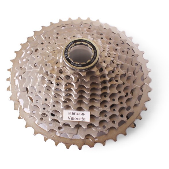 Кассета Shimano Deore M5100, 11 скоростей, зубья 11-42, серебристый