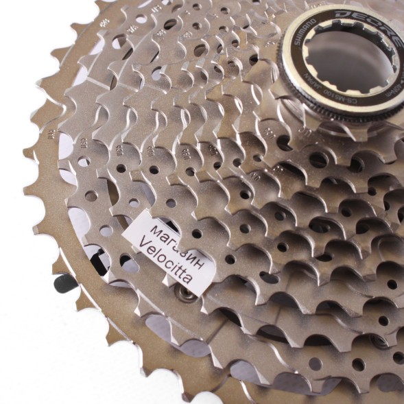 Кассета Shimano Deore M5100, 11 скоростей, зубья 11-42, серебристый
