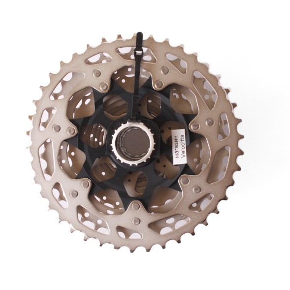 Кассета Shimano Deore M5100, 11 скоростей, зубья 11-42, серебристый