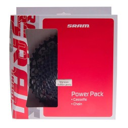 Комплект кассета/цепь Sram Power Pack, PG-1130 (11-28T)/ PC-1130, 11 скоростей, 120 зв.
