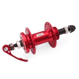 Втулка задняя Wang Zheng WZ-A208RQ red, ось 3/8&amp;quot;х135x175 мм, алюминиевая, под диск 6 болтов, под трещотку, на эксцентрике, 36 отверстий, торг. уп.