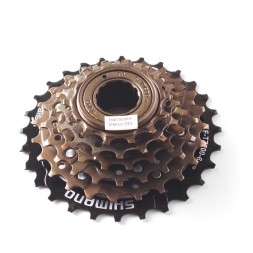 Трещотка велосипедная Shimano Tourney MF-TZ500-6, 6 передач, 14-28T, без упаковки