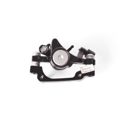 Калипер велосипедный, адаптер 160/180 мм, с болтами, черный