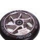Колесо для трюкового самоката Slamm Scooters Astro, с подшипником Abec 9, алюминий, 110 мм, 88A, хром
