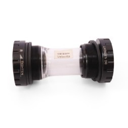 Картридж каретки Kenli KL-110A, ВC 1.37&amp;quot;х24T, 68/73 мм, под ось 24 мм, Hollowtech II, анодирован. алюмин. чаши