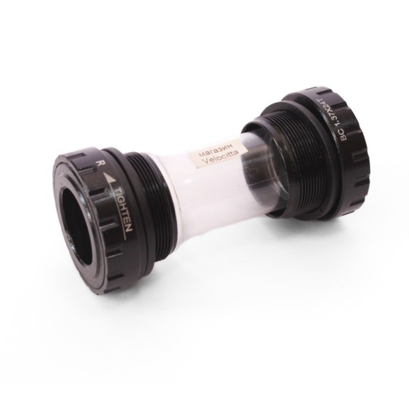 Картридж каретки Kenli KL-110A, ВC 1.37&amp;quot;х24T, 68/73 мм, под ось 24 мм, Hollowtech II, анодирован. алюмин. чаши