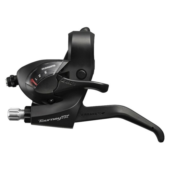 Переключатель велосипедный Shimano Tourney ST-TX800-L, шифтер+тормозная ручка, левый, 3 ск., комбинирован., торг. уп