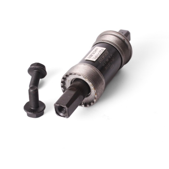 Каретка-картридж Neco В-910, ось 127.5мм, длина 68 мм, 1.37&amp;quot;х24Т, стальные чаши, черный