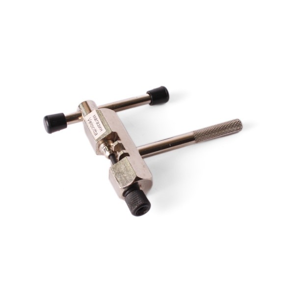 Выжимка цепи Kenli KL-9724, для 6-9 скоростных цепей, с поджимом, серебристая