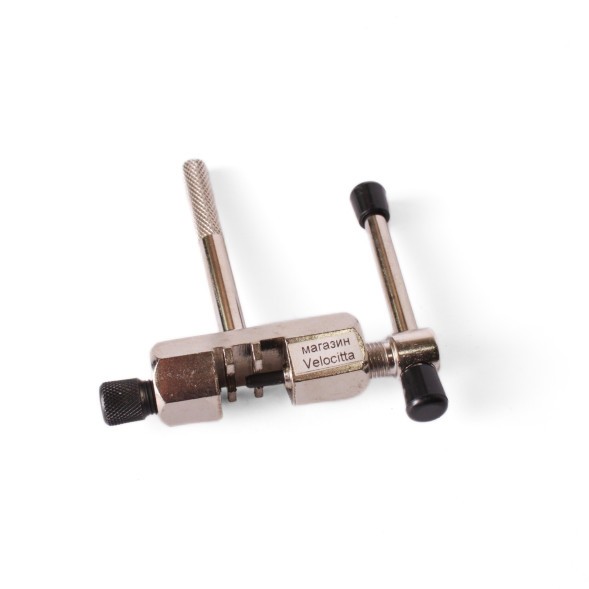 Выжимка цепи Kenli KL-9724, для 6-9 скоростных цепей, с поджимом, серебристая