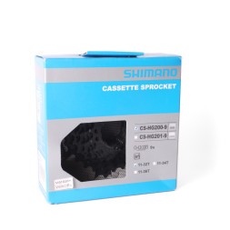 Кассета велосипедная Shimano Altus CS-HG200, 9 скоростей, 11-32T, черный