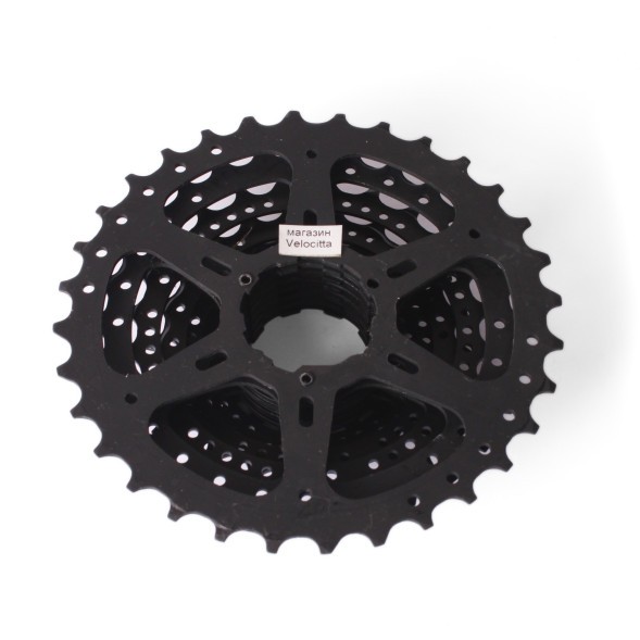 Кассета велосипедная Shimano Altus CS-HG200, 9 скоростей, 11-32T, черный