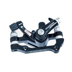 Калипер гидравлический Shunfeng, адаптер 140/160 мм, круглая колодка, черный