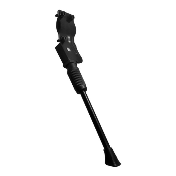 Велосипедная подножка FWD, 27.5&amp;quot;- 29&amp;quot;, с прорезиненной опорой, боковая, крепление на перо, черный