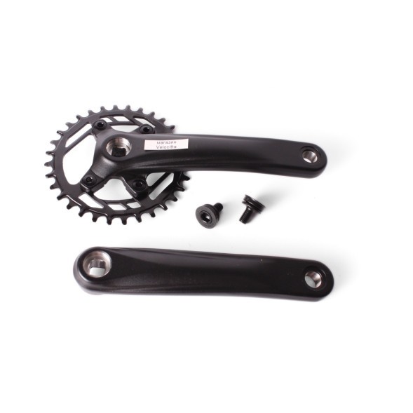 Система шатунов велосипедная Prowheel CHARM-32 TFD04-32T, Narrow Wide (76 BCD), алюминиевый, 32T, 170 мм, резьба 9/16, с болтами, без защиты