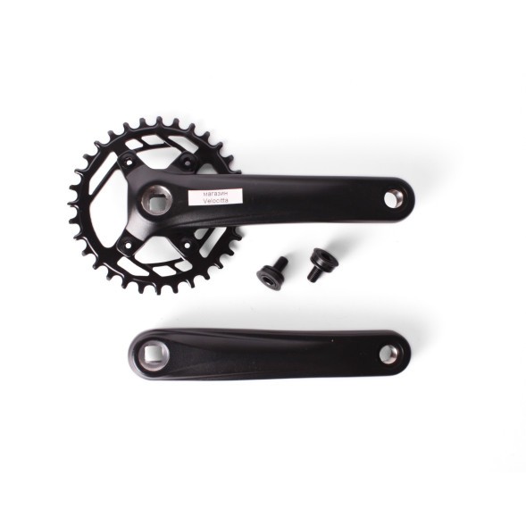 Система шатунов велосипедная Prowheel CHARM-32 TFD04-32T, Narrow Wide (76 BCD), алюминиевый, 32T, 170 мм, резьба 9/16, с болтами, без защиты