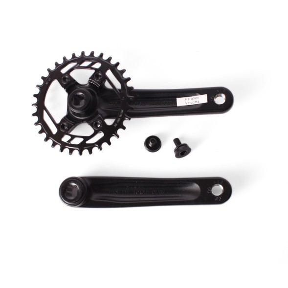 Система шатунов велосипедная Prowheel CHARM-32 TFD04-32T, Narrow Wide (76 BCD), алюминиевый, 32T, 170 мм, резьба 9/16, с болтами, без защиты