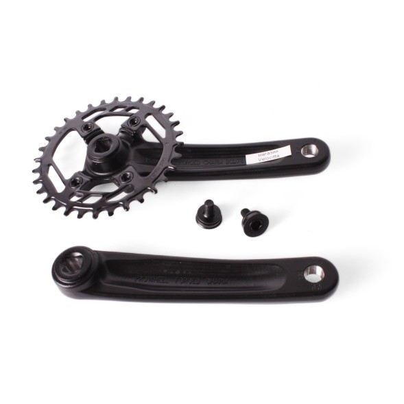 Система шатунов велосипедная Prowheel CHARM-32 TFD04-32T, Narrow Wide (76 BCD), алюминиевый, 32T, 170 мм, резьба 9/16, с болтами, без защиты