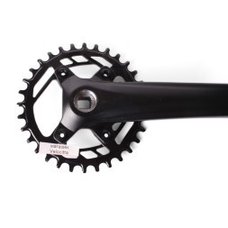 Система шатунов велосипедная Prowheel CHARM-32 TFD04-32T, Narrow Wide (76 BCD), алюминиевый, 32T, 170 мм, резьба 9/16, с болтами, без защиты