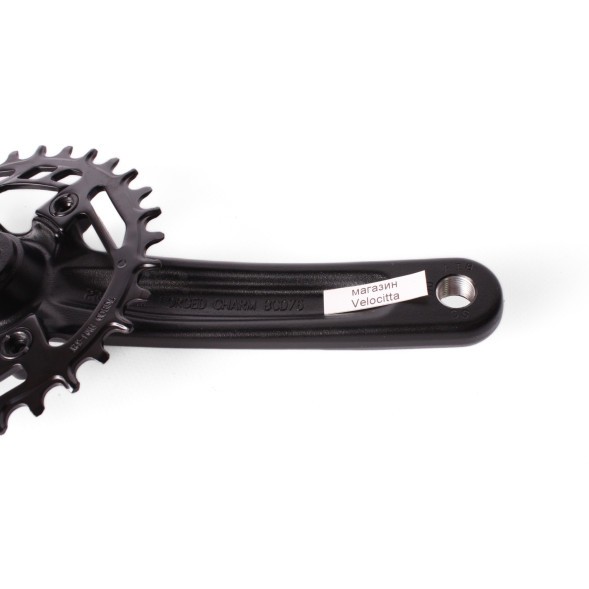 Система шатунов велосипедная Prowheel CHARM-32 TFD04-32T, Narrow Wide (76 BCD), алюминиевый, 32T, 170 мм, резьба 9/16, с болтами, без защиты