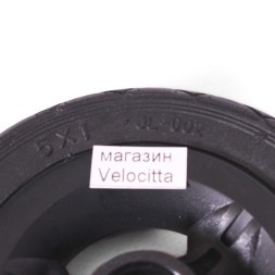 Колесо запасное Powerslide Road Warrior II, надувное, 125 мм, покрышка 5x1 дюйма, без подшипника