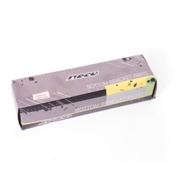 Каретка велосипедная Neco B910P-1225, 68 мм, 122.5 мм, SQR, на промподшипниках, стальные чашки