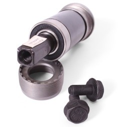 Каретка велосипедная Neco B910P-1225, 68 мм, 122.5 мм, SQR, на промподшипниках, стальные чашки