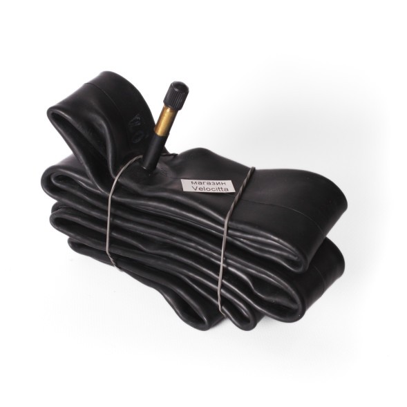 Велосипедная камера Веломастер 28/29x1.95-2.125 (47-622), AV - 48мм, завод SEYOUN, бутил, черный